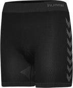 Hummel First Seamless Short Tights Women 202649-2001, Size:XS/S Black