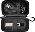 Case Compatible with Ledger Nano X/S/S Plus for Cryptocurrency Hardware Wallet - BTC for Bitcoin, Ethereum, Ripple, Altcoins and ERC Tokens. Storage Carrying Organizer for Crypto Wallet & USB Cables