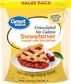 Sweetener with Sucralose, 19.4 Oz,Tastes Like Sugar, Great for Baking! Zero Calorie Sweetener (Pack of 1)