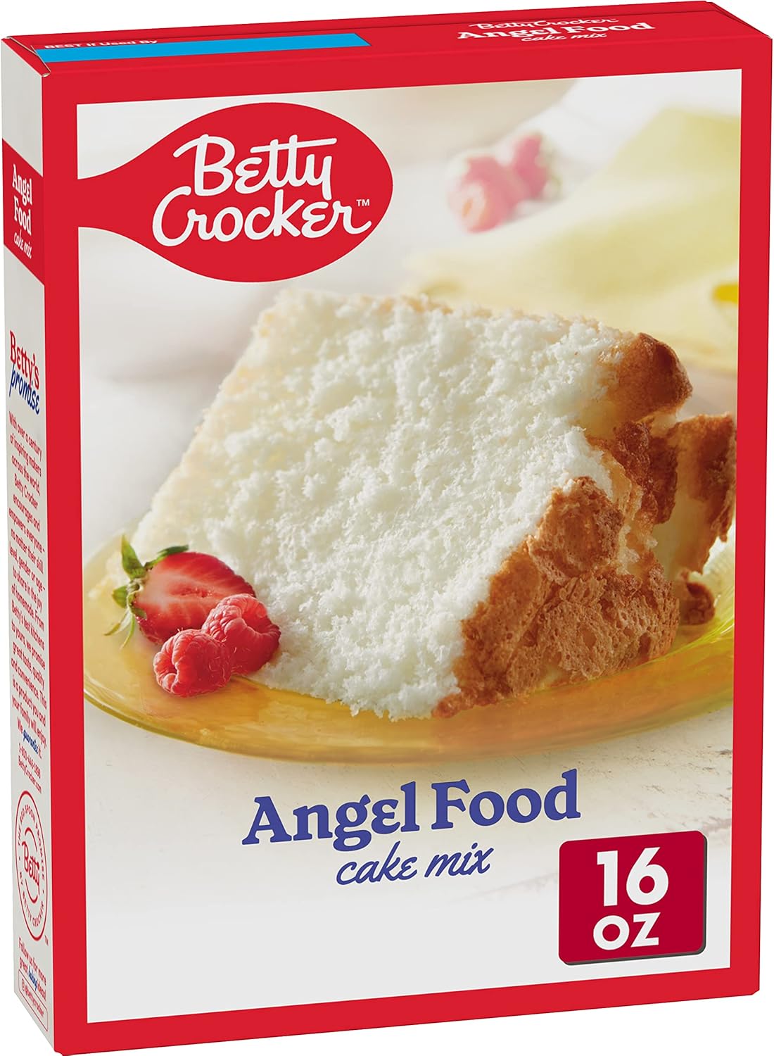 Betty Crocker Angel Food Cake Mix, Just Add Water, 16 oz