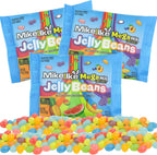 Mike and Ike Easter Jelly Beans, Mega Mix 10 Flavors, Basket Stuffer and Candy Egg Fillers, Mini 4 Ounce Bags, Pack of 3
