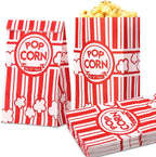 Paper Popcorn Bags, 150 Pcs, 2 Oz Individual Servings Bulk for Popcorn Machine Movie Nights Birthday Party Kitchen Supplies