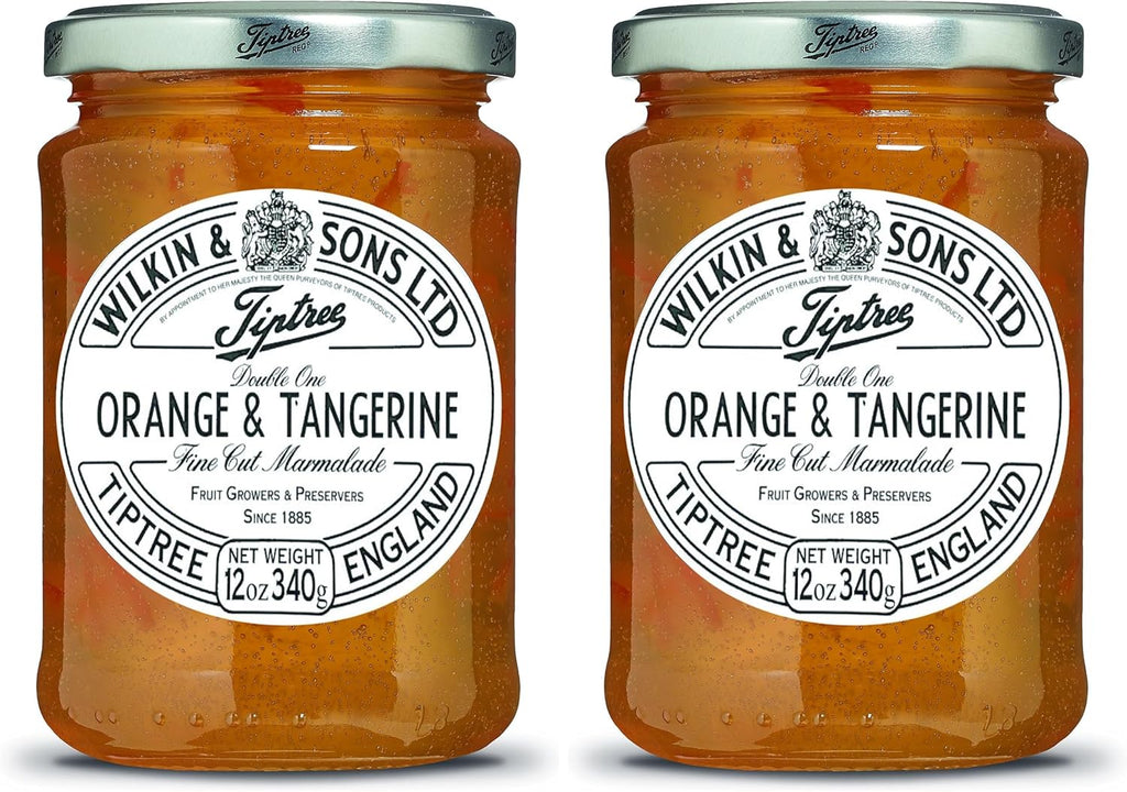 Tiptree Double One Orange & Tangerine Marmalade, 12 Ounce Jar (Pack of 2)