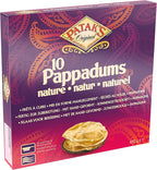 Patak's Pappadums, plain, pack of 12 (12 x 100 g)