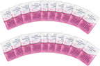 Beauty7 Post Wax Calming Oil Wipes 20 Packs Big Size Post Wax Oil Wipes for Body Leg Arm Post Waxing Cleanser After Wax Remover Removes Residue Reduces Redness Refill Pack