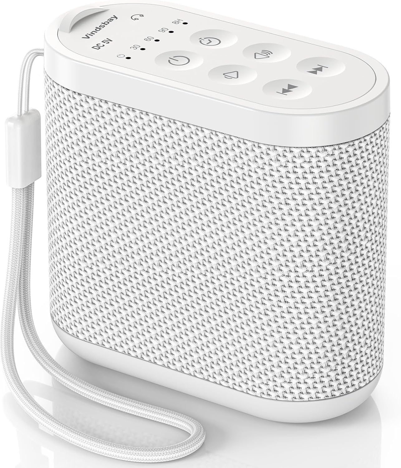 Portable Travel Sound Machine for Adults, Baby Sleeping : Super Long-Lasting & Rechargeable Battery, Headphone Jack, 21 Sounds - White Noise Machine for Office Privacy & Noise Canceling, Home, Gift