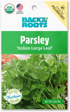 Back to The Roots 100% Organic Seed Packet - Parsley 'Italian Large Leaf' 420mg