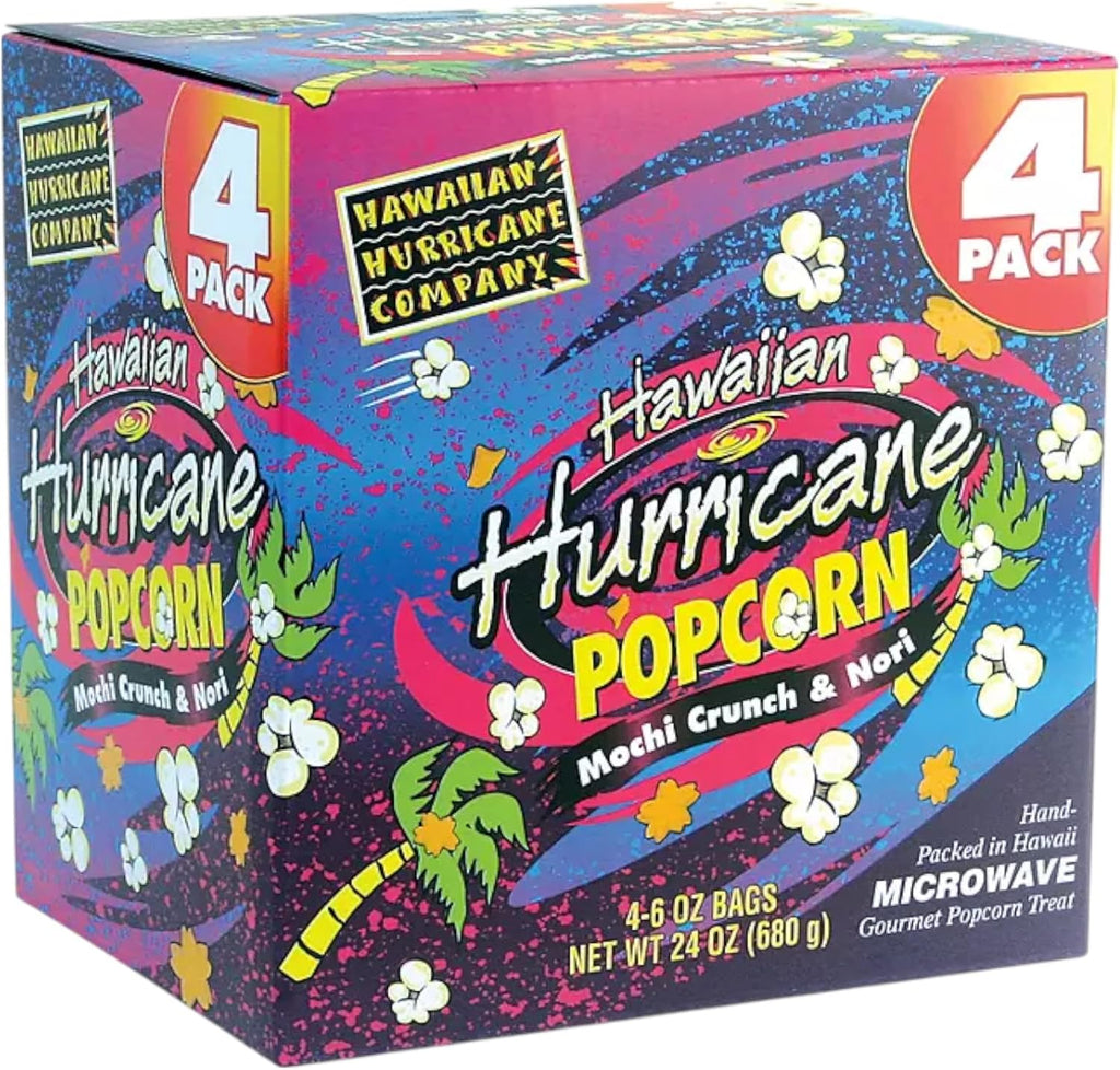 Hawaiian Hurricane Microwave Popcorn 4 Pack