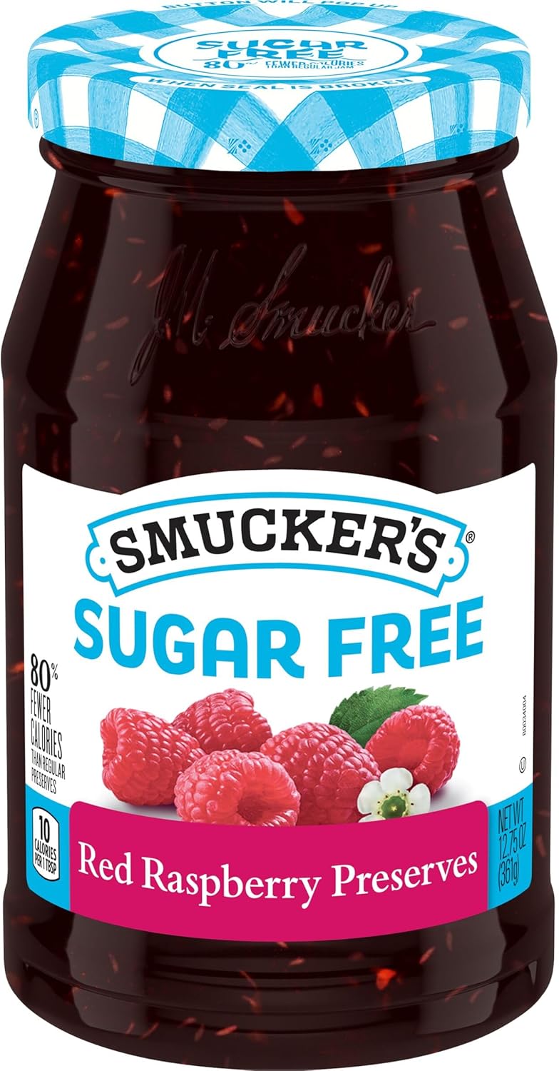 Smucker's Sugar Free Red Raspberry Preserves, 12.75 Ounces