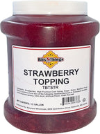 Bits N Things Strawberry Dessert Topping | Ice Cream, Sundaes, Pie | Kosher & Made in America | 64 oz.