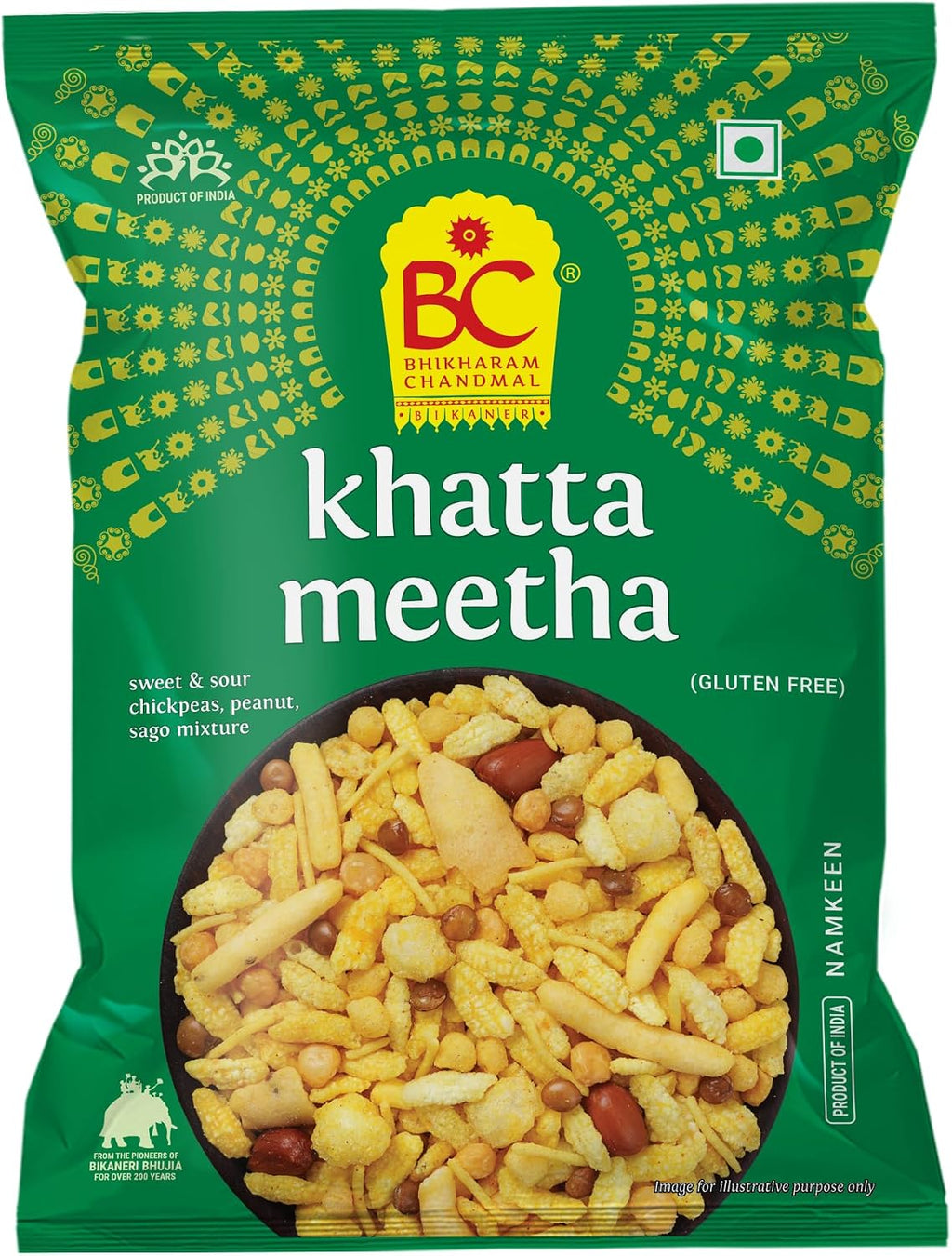 Bhikharam Chandmal Khatta Meetha 200 Gm