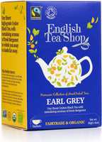 English Tea Shop Earl Grey 20 Sachet Tea Bags, 40 Gram (Pack of 6)
