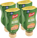 French's Creamy Dill Pickle Mustard Spread, 12 oz (Pack of 4)
