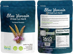 Blue Vervain Herb Cut and Sifted - Resealable Bag - 56 grams - Verbena hastata Premium Quality (Blue Vervain Herb)