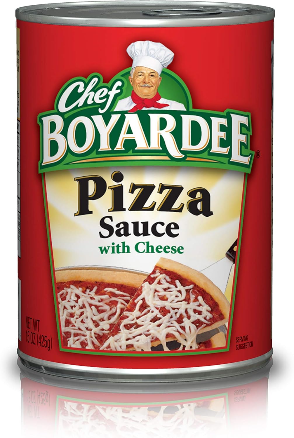 Chef Boyardee Pizza Sauce with Cheese, Pizza and Sauces, 15 OZ Can (12 Cans)