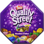 Nestle Quality Street Assorted Chocolate Decorative Metal Tin, 2lb