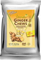 Prince of Peace Ginger Chews With Lemon, 1 lb. – Candied Natural Candy