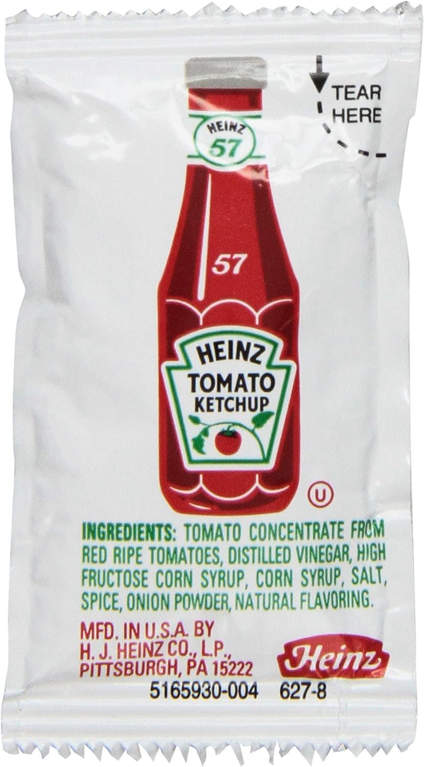 Heinz Tomato Ketchup, 750ct - 7g Packets
