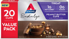 Atkins Endulge Peanut Butter Cups, Dessert Favorite, Low Carb, 0g Sugar, 20 Count