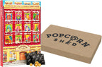 Popcorn Shed Gourmet Popcorn Christmas Advent Calendar, Ultimate Xmas Gift, Premium Signature Advent Calendar (24 x bags), 6 Delightful Flavors, Christmas Gifts Idea For Women & Men (Pre-Boxed)