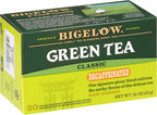 Bigelow Tea Classic Green Tea, Decaffeinated Tea, Decaf Green Tea, Count Box (Pack of 6), 120 Total Tea Bags
