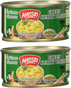 Maesri Thai Green Curry Paste - 4 oz x 2 cans
