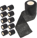POPETPOP 12 Rolls Self Wrap Athletic Tape Wide Self Bandage for Hand Knee Foot Wraps Versatile and Easy to Use for Sports Injuries Convenient Protection