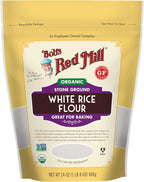 Bob's Red Mill Organic White Rice Flour, 24 Ounce