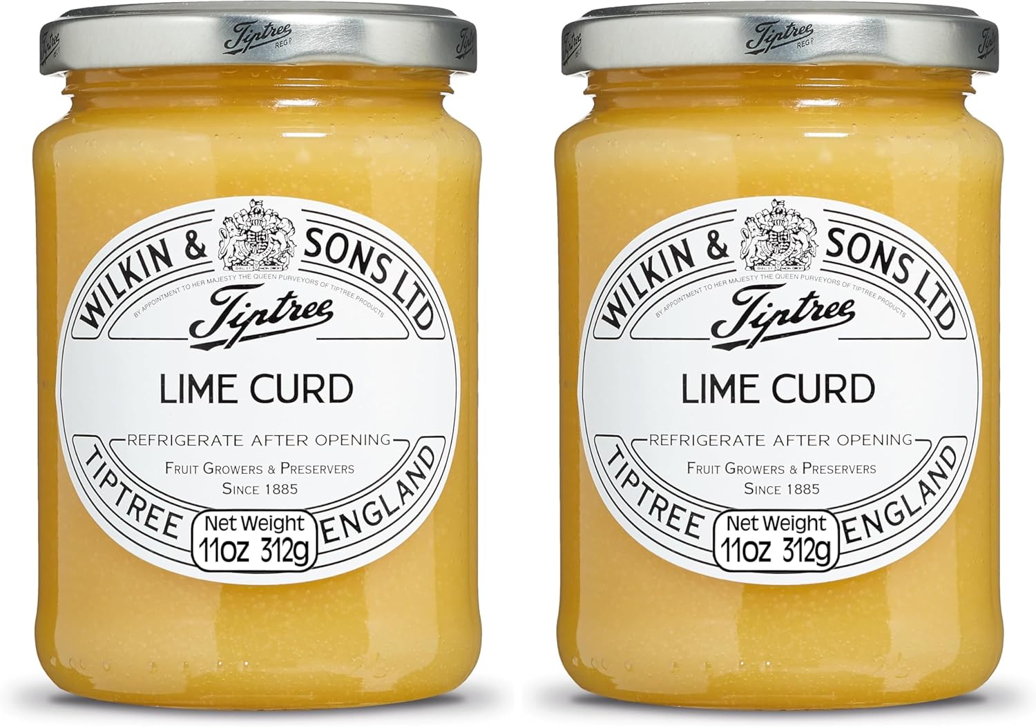 Tiptree Lime Curd, 11 Ounce Jar (Pack of 2)