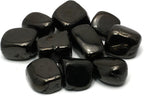 CrystalAge Jet Tumble Stone (20-25mm) - Single Stone