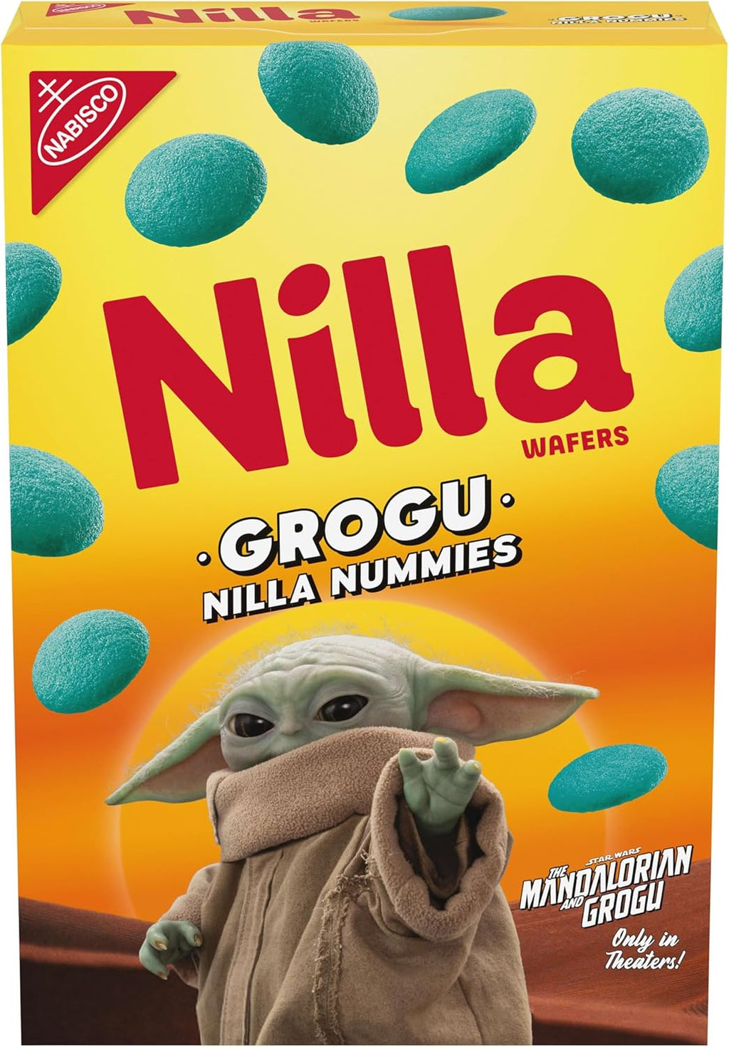 NILLA Wafers Grogu NILLA Nummies, Vanilla Wafer Cookies, Limited Edition, 11 oz