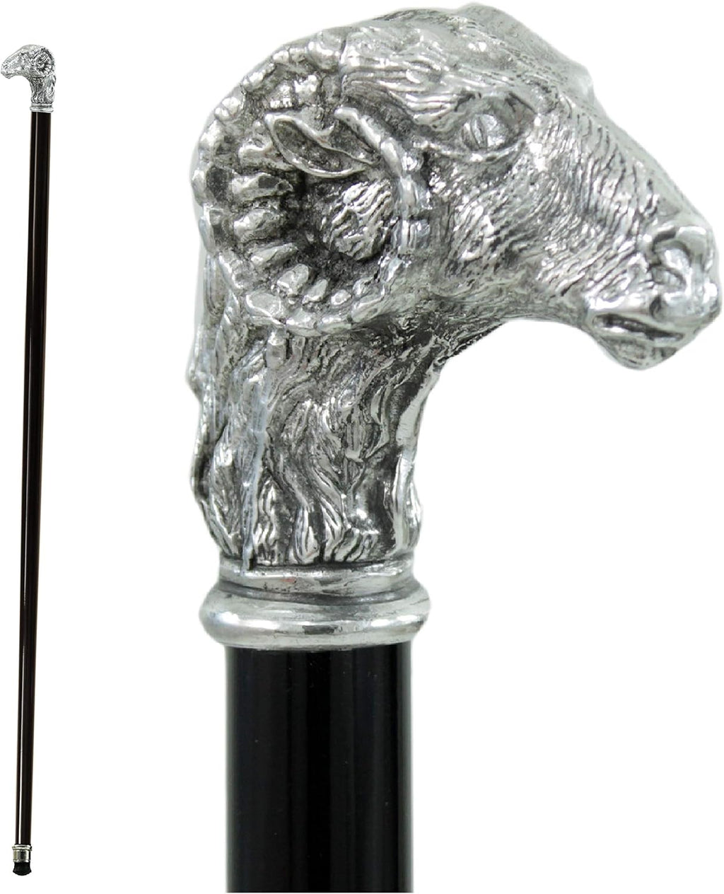 Italian Handmade Walking Stick – CAVAGNINI Personalized Solid Wood Cane – Elegant Gift for Men, Women, or Wedding – Premium Pewter Handle – Made in Italy