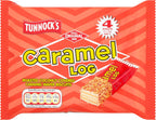 Tunnocks Caramel Logs - 12 Bars Package - Roasted Coconut Covered Caramel Wafer