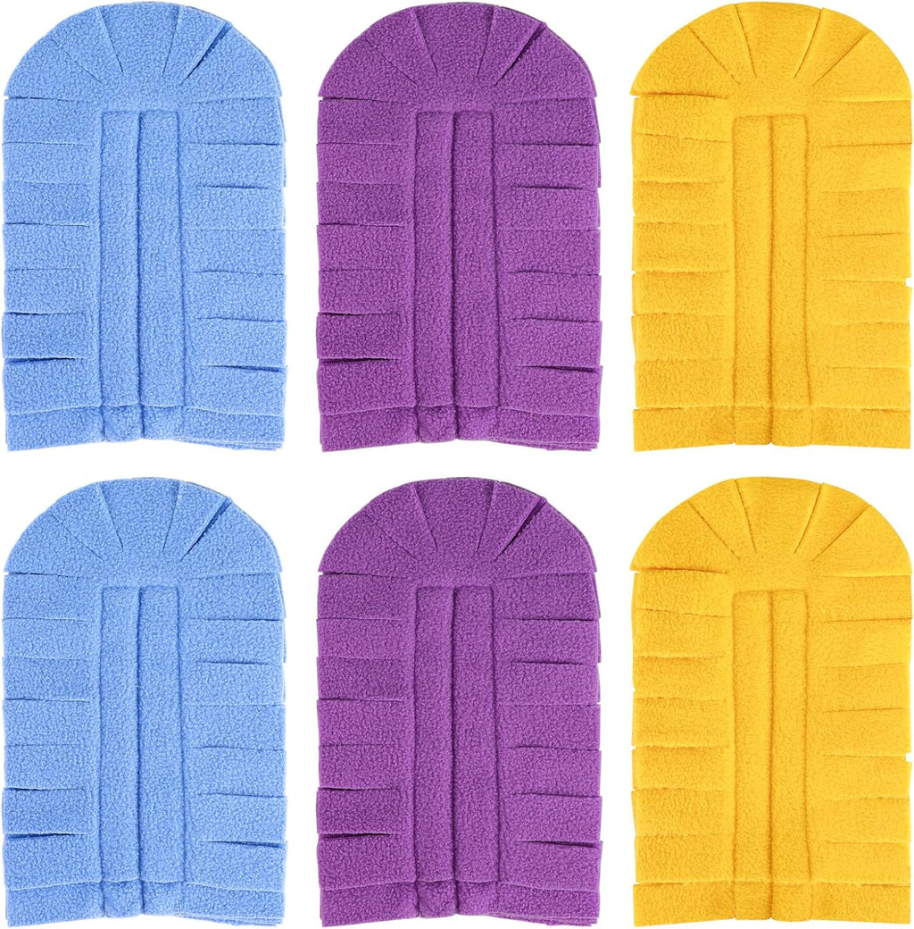 360° Fleece Duster Refills for Swiffer, Washable Refills Reusable Duster Refills Heavy Duty Compatible with Swiffer Hand Duster, Wet and Dry Dual Use Reusable Duster Heads (6 Pack)