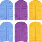 360° Fleece Duster Refills for Swiffer, Washable Refills Reusable Duster Refills Heavy Duty Compatible with Swiffer Hand Duster, Wet and Dry Dual Use Reusable Duster Heads (6 Pack)