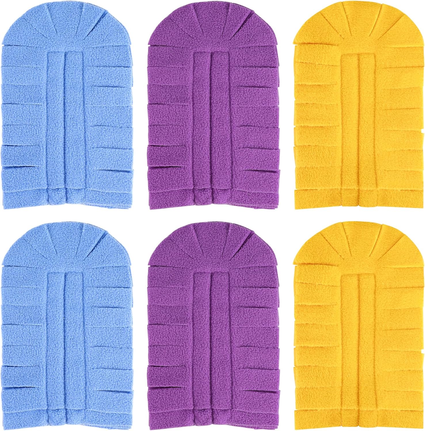 360° Fleece Duster Refills for Swiffer, Washable Refills Reusable Duster Refills Heavy Duty Compatible with Swiffer Hand Duster, Wet and Dry Dual Use Reusable Duster Heads (6 Pack)