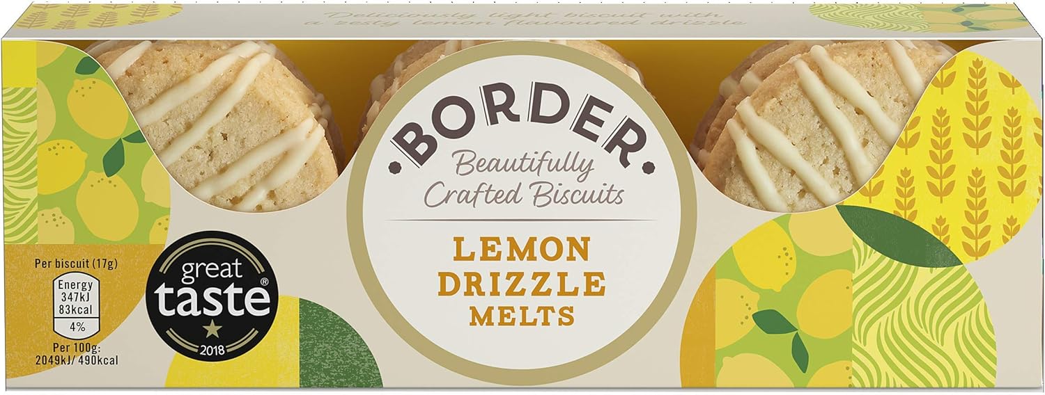 Border Lemon Drizzle Melts 150g