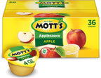 Mott's Applesauce, 4 Oz Cups, 36 Count, No Artificial Flavors, Good Source of Vitamin C, Nutritious Option for The Whole Family