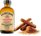 Happy Home Pure Cinnamon Extract, Gluten-Free, Kosher, 4 fl oz