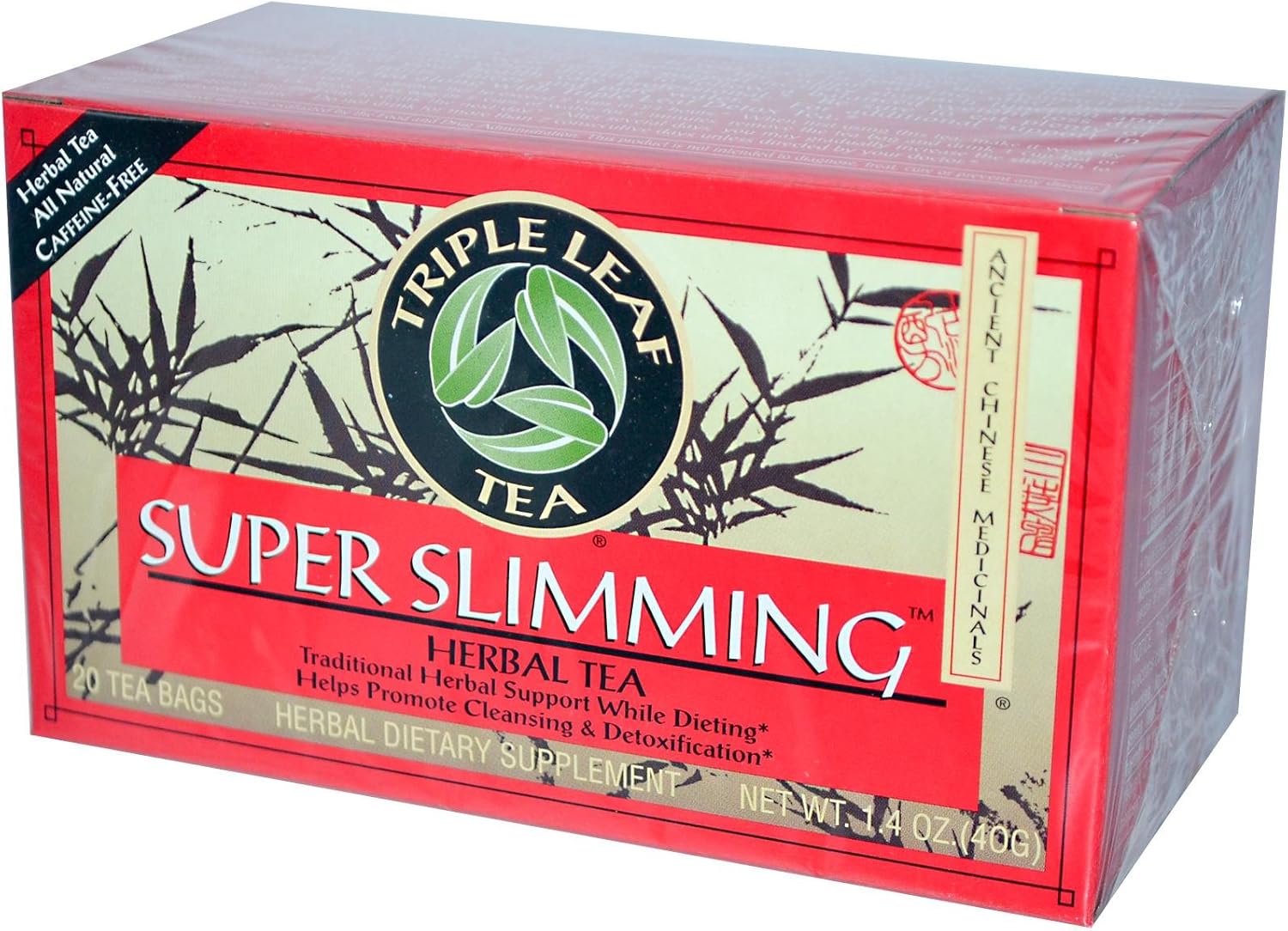 Super Slimming Tea By Triple Leaf Tea - 20 Bags