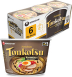 Nongshim Tonkotsu Ramen with Kuromayu Noodle Big Bowl, 3.56 Ounce (Pack Of 6)