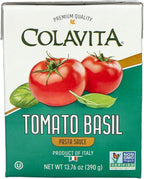 Colavita Recart Sauces - Tomato Basil Pasta Sauce, 13.76oz Recart