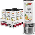 CELSIUS Sparkling Fuji Apple Pear, Sugar Free Energy Drink, 12 Fl Oz (Pack of 12)