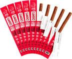 Chomps Grass-Fed and Finished Original Beef Jerky Snack Sticks 10-Pack - Keto, Paleo, Whole30, 10g Lean Meat Protein, Gluten-Free, Zero Sugar Food, Non-GMO