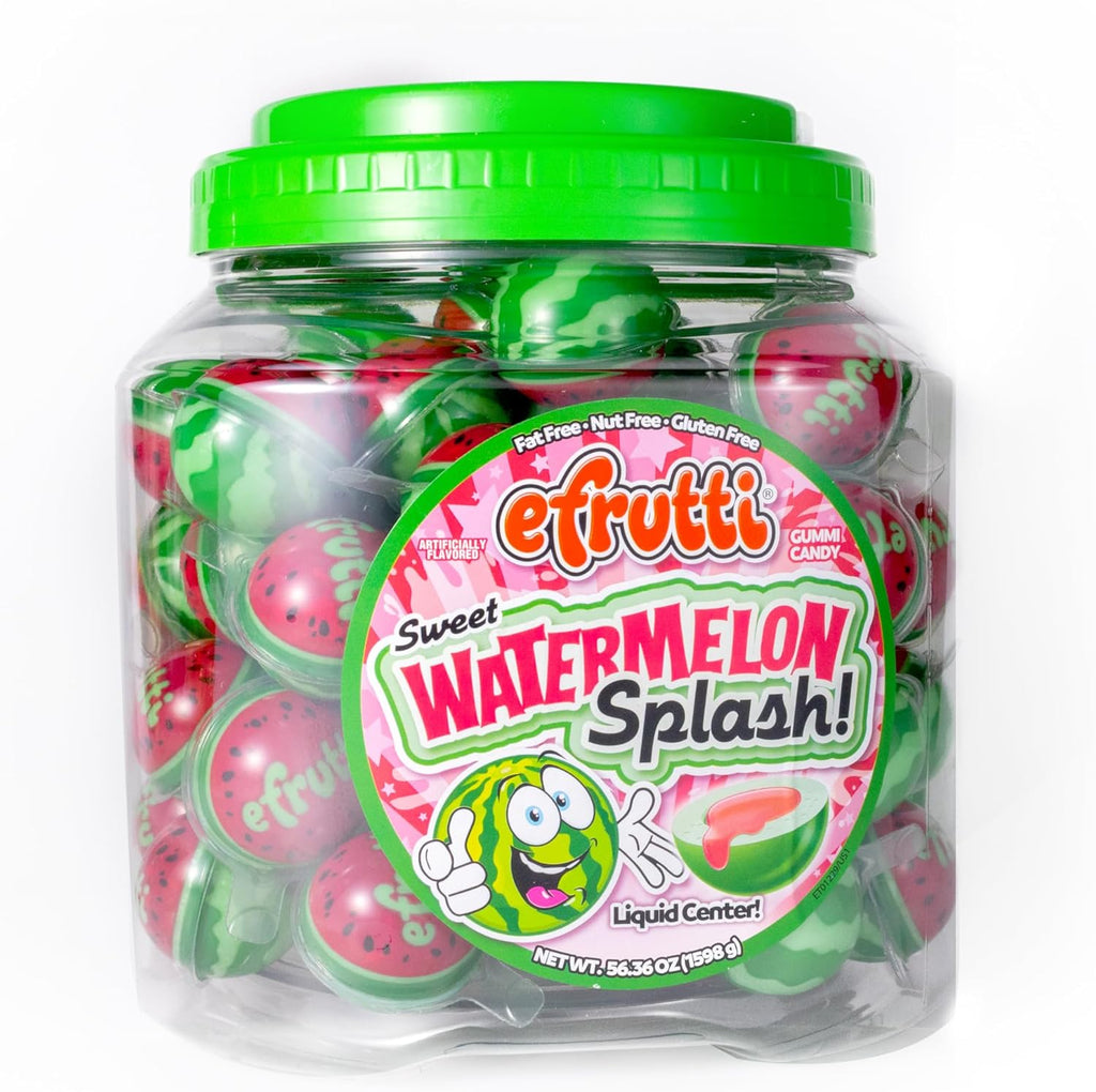 Efrutti Watermelon Splash, Sweet and Sour Candy