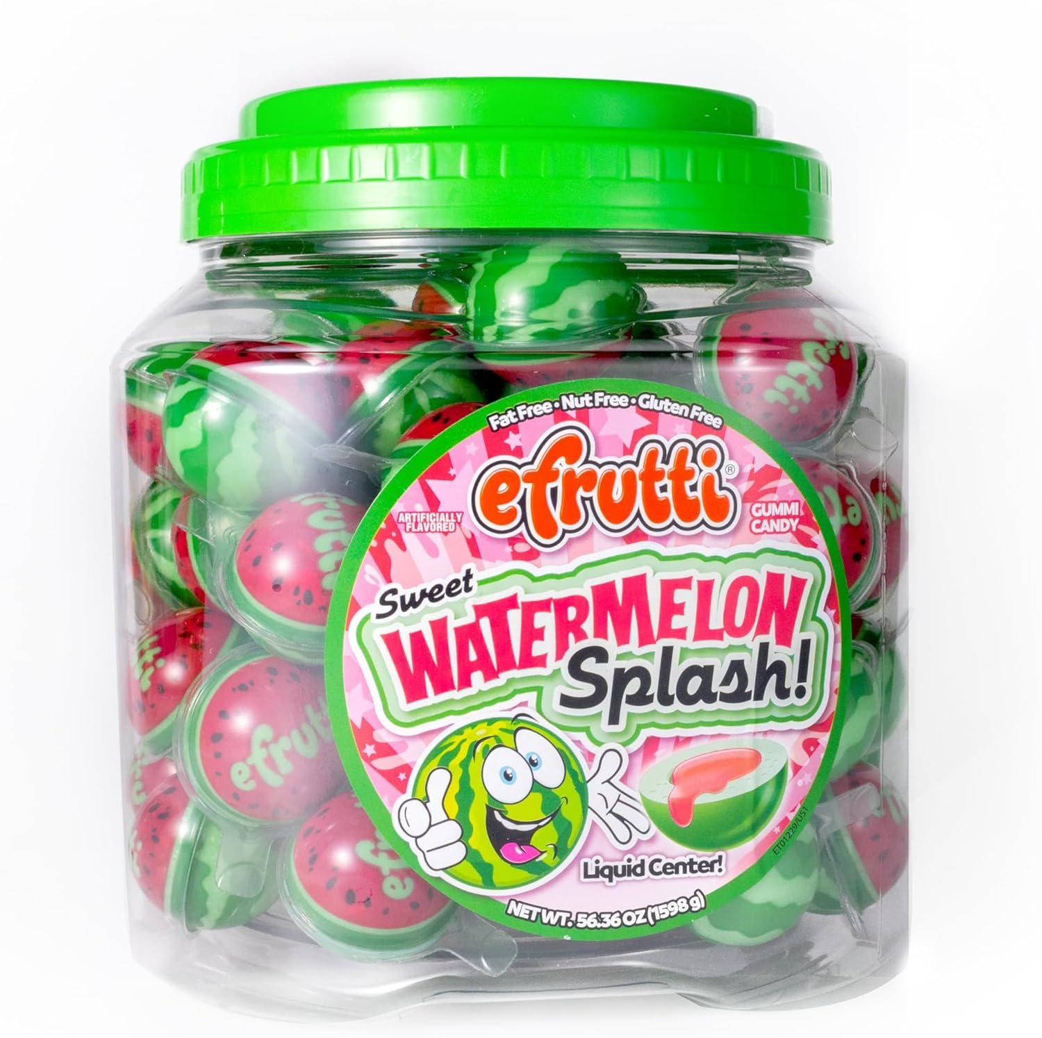 Efrutti Watermelon Splash, Sweet and Sour Candy
