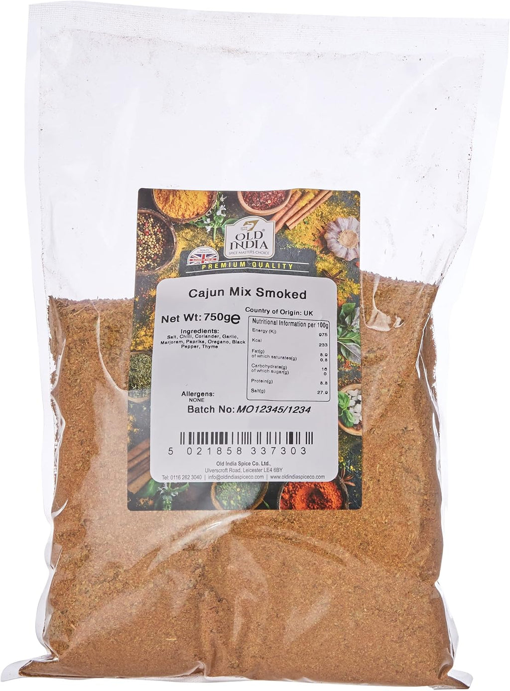 Old India Cajun Mix Smoked 750 g