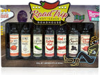 Roadhouse Road Trip 7 Pack – Gourmet Hot Sauce Variety Pack with Habanero, Chipotle, Jalapeño & Ghost Pepper Flavors – Perfect Hot Sauce Gift Sets for Spicy Food Lovers