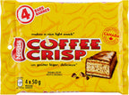 Canada Candy Coffee Crisp Chocolate Bar, 4 Count (Pack of 1), Imported from Canada. (Basic)