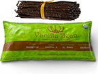 25 Organic Madagascar Whole Grade A Vanilla Pods for Vanilla Extract and Baking